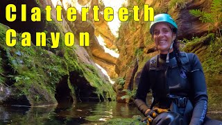 Clatterteeth Canyon (Du Faur Creek Canyon) - Mount Wilson - Blue Mountains Canyoning - 4K