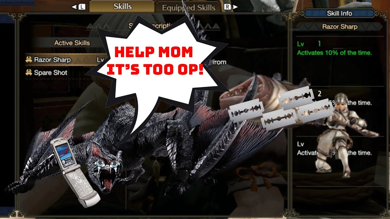 Razor Sharp is BUSTED for Hunting Horn in Sunbreak - YouTube