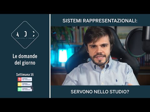 Video: Come Definire Un Sistema Rappresentazionale