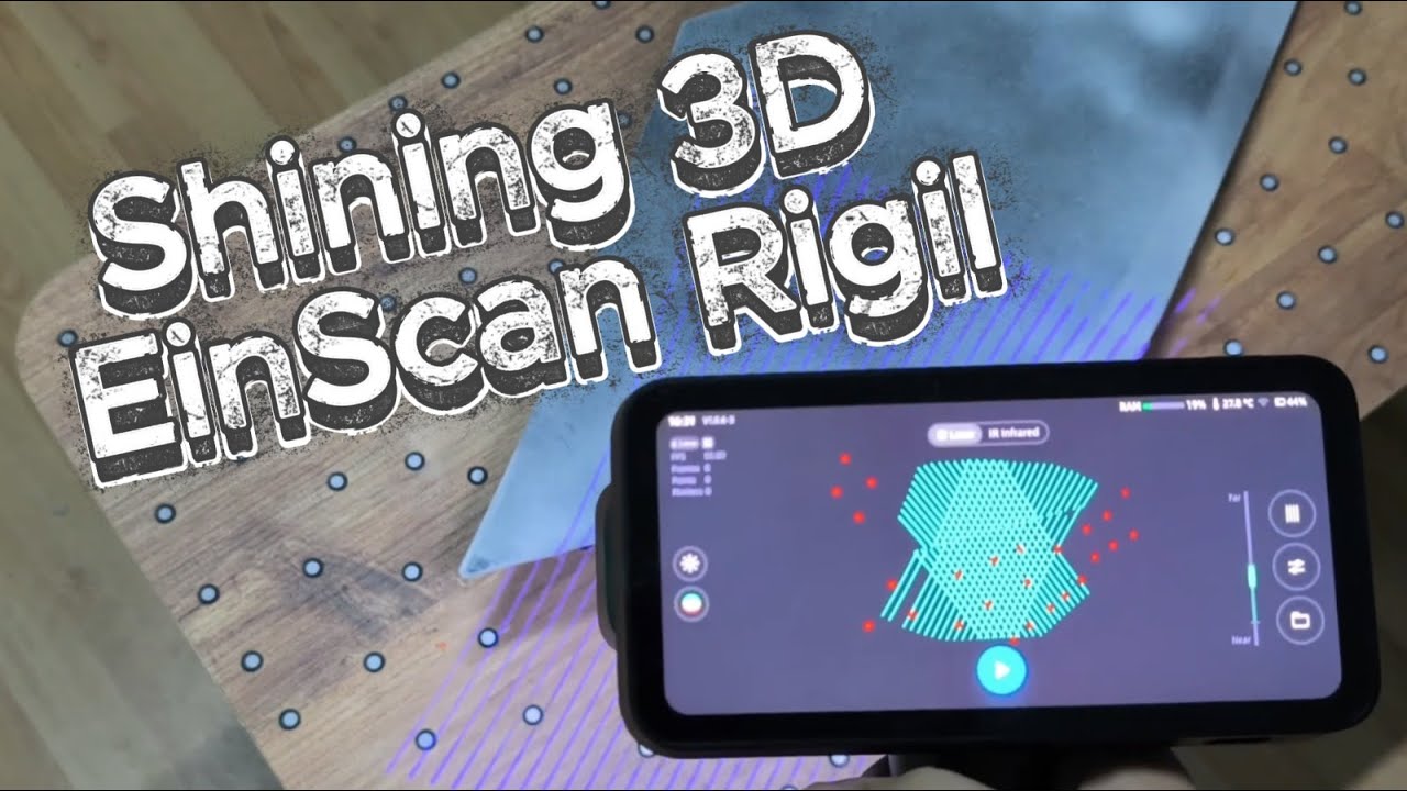 Hyundai i20 Arka Rüzgarlık 3D Tarama | Shining 3D EinScan Rigil ile Gerçek Tarama (ABS Filament)