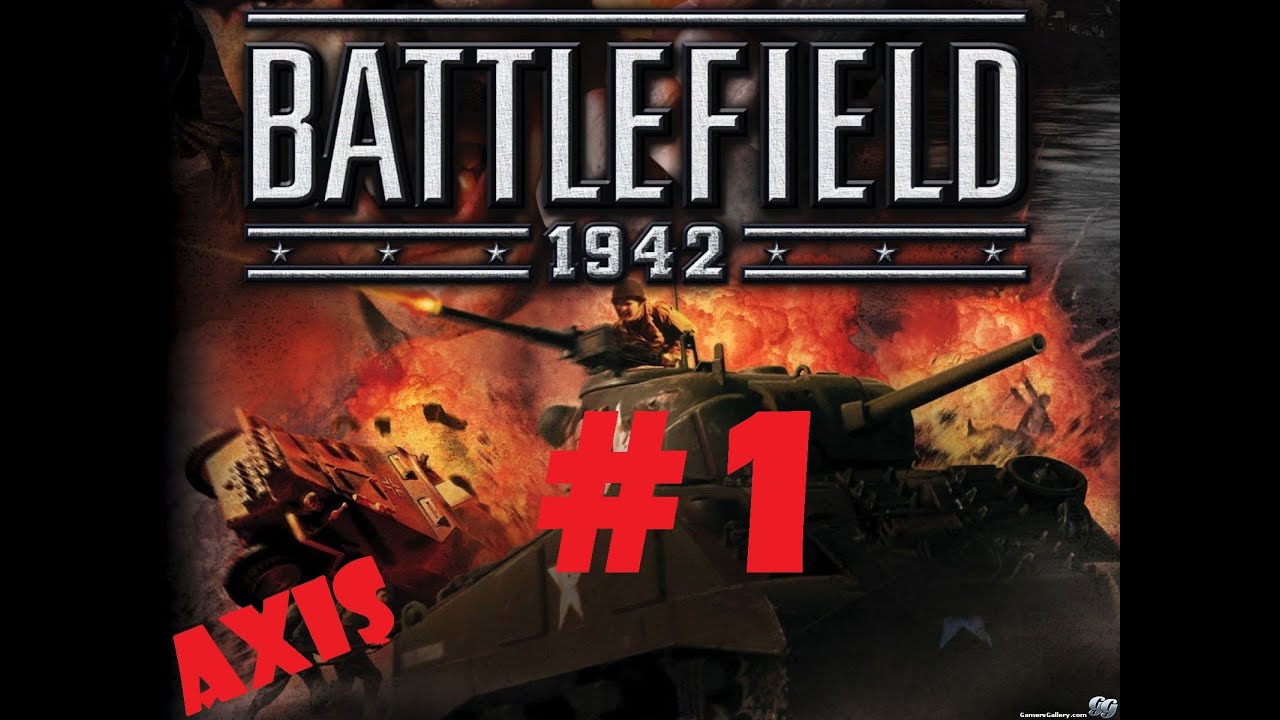 Battlefield 1942 (HD) - Axis Campaign - Operation Battleaxe #1