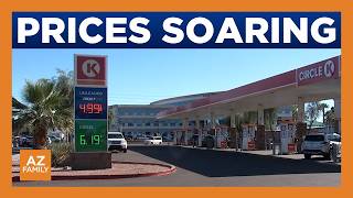 Some Phoenix gas prices over $5 as national average rises