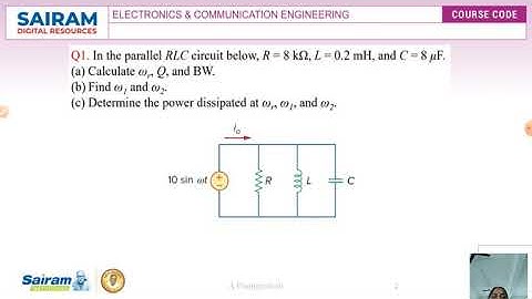 Lecture video_18EC32_Module5_Parallel resonance problems_A Poonguzhali