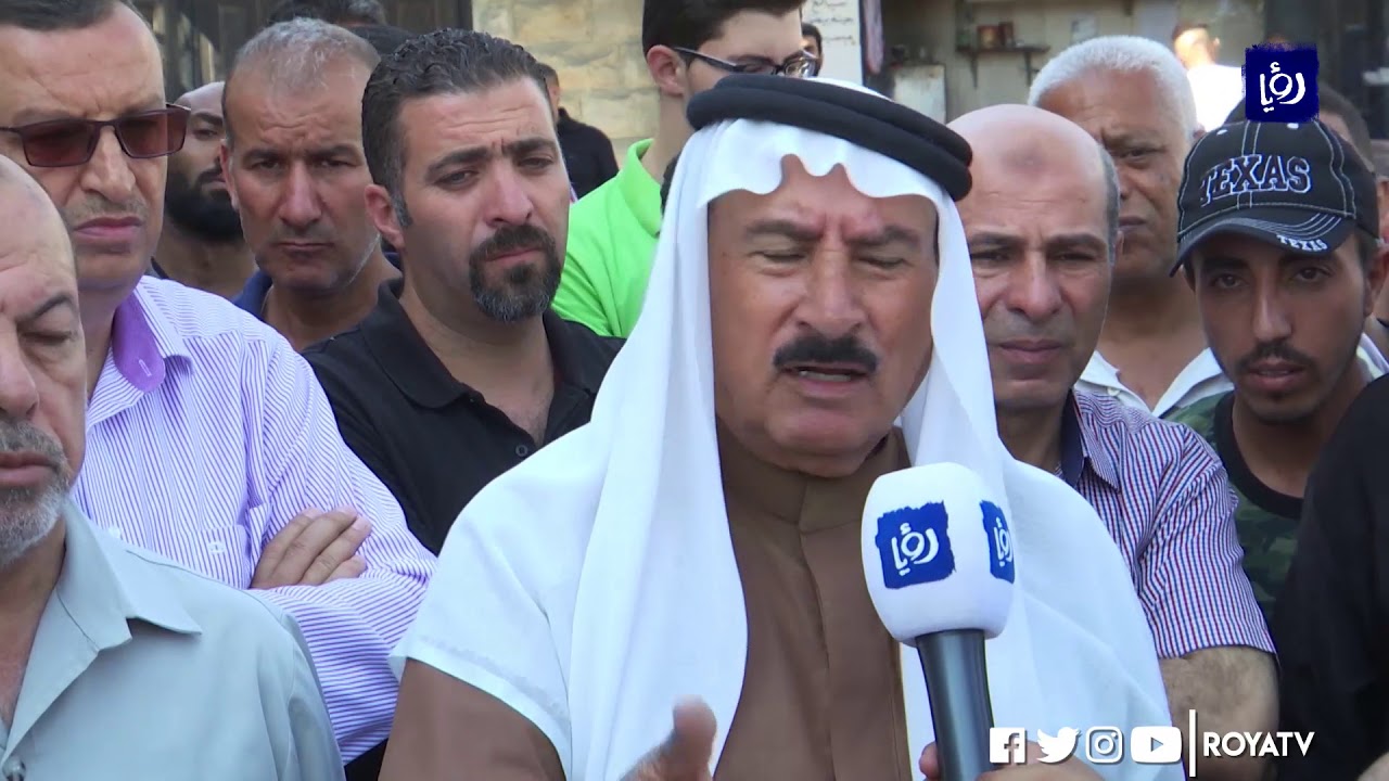 تجار وأهالي الكرك يواصلون احتجاجهم على نقل الحافلات إلى المجمع الجديد - (1-9-2019)