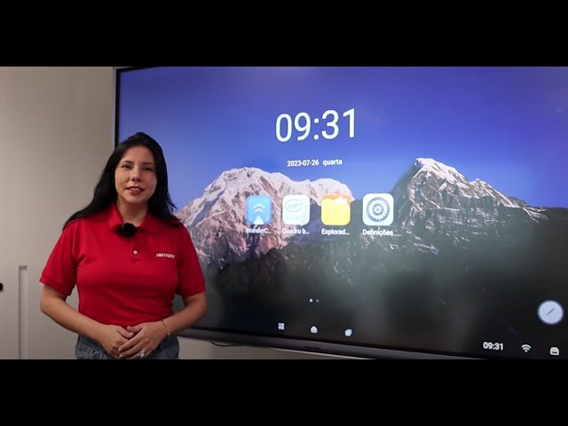 Display Interativo Hikvision 