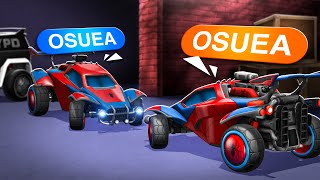I made a Freestyler play against HIMSELF and didnt tell them (Rocket League Prank)