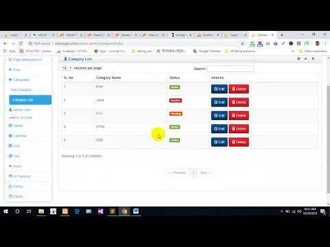 OOP PHP StartUp Admin Panel Template With Login System.