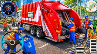 Extreme City Garbage Truck Driving Game 3D Garbage Dumper Truck Driving New Android Gameplay screenshot 4