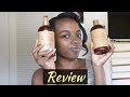 Review- Shea Moisture Manuka Honey & Mafura Oil Shampoo and Conditioner