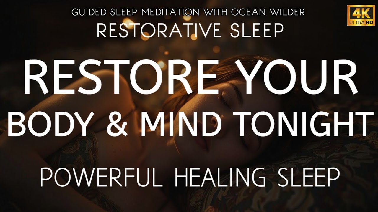 😴 Restore Your Body & Mind While You Sleep | Powerful Healing ...