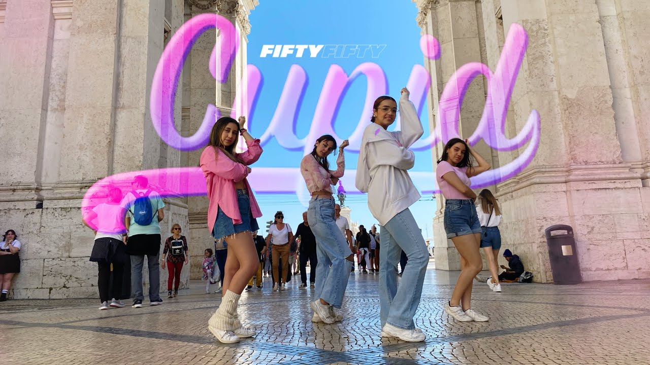 [KPOP IN PUBLIC | ONE TAKE - 24H CHALLENGE IN LISBON] FiftyFifty (피프티 피프티) - ‘Cupid’ Cover by 2WISH