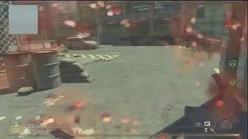 MW2 Hitmarker wallbang NO SCOPE
