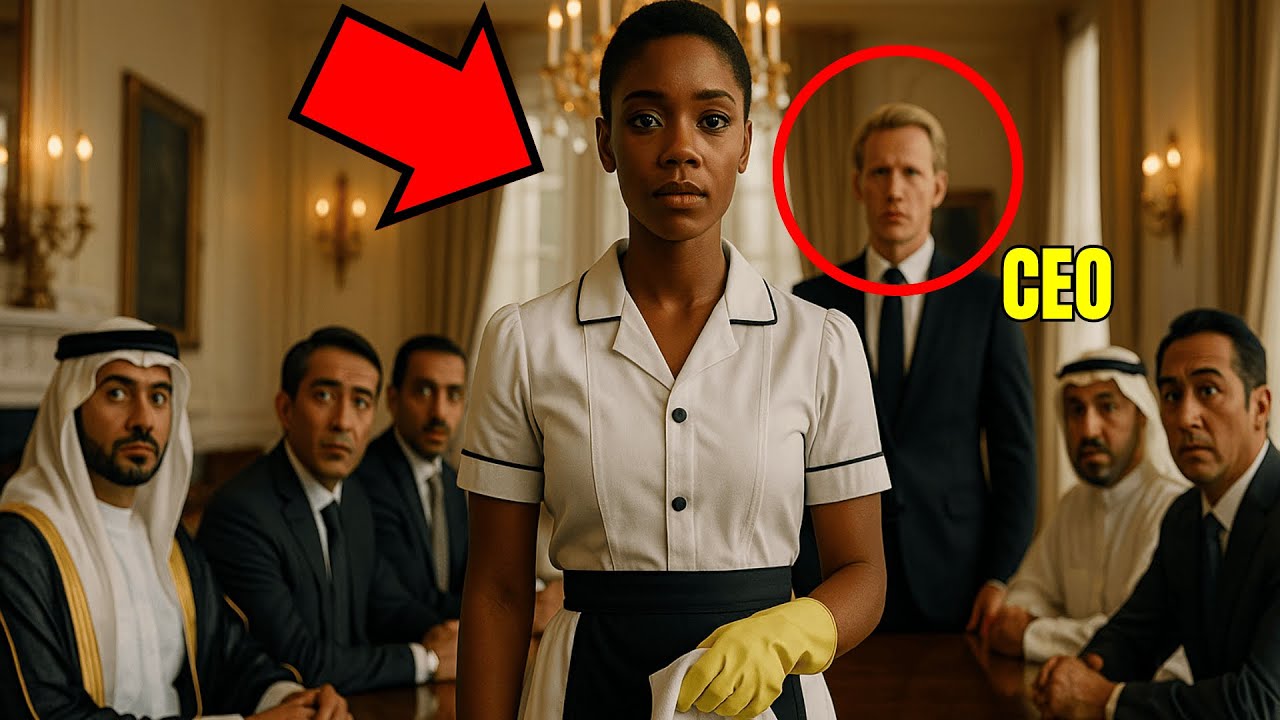 Billionaire CEO PANICS Without a ARAB Translator… THEN FROZE When The Black Maid Started Speaking