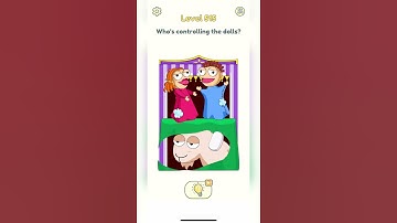 DOP2: Delete One Part 🤩🥰😍Who’s controlling the dolls?😘😘😘Level 515🤩🥰😍 #shorts #youtubeshorts