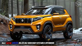 Новый Suzuki Grand Vitara Hybrid 2025 года — потрясающий дизайн!