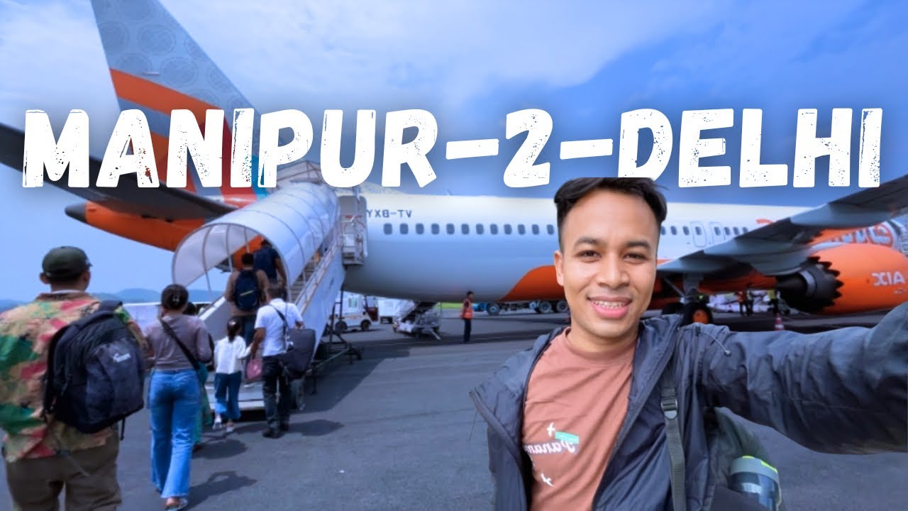 PILOTSE BERANE🥵TRAVEL BY AIR - BAG KAIBAGI MARAM LEIRE INDIA AIRPORT (IMP-DEL)