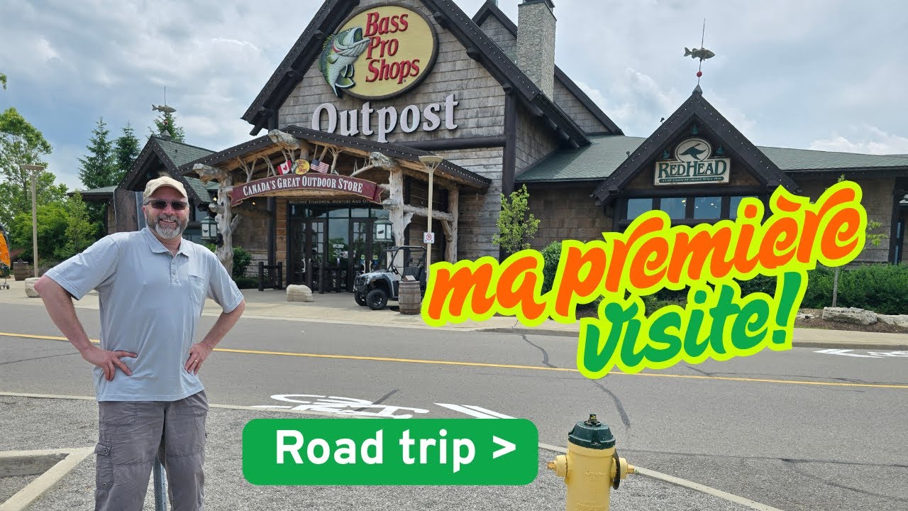 バスプロショップス　ビデオ Ma première fois au Bass Pro Shop! - YouTube