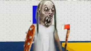 NEW TEACHER IN SCHOOL - GRANNY IN BALDI UNIVERSE! screenshot 2