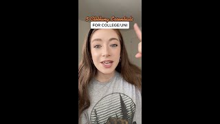 5 Clothing Essentials YOU NEED For College/University!