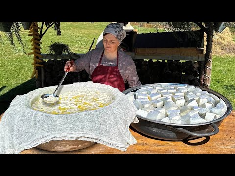 Azərbaycanın Dağ Kəndində Bişirilən Ev Yeməkləri! Həmişə Dadlı Və Sakit