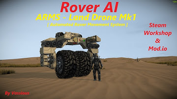 Rover AI: ARMS Land Drone Mk1 Release | Space Engineers
