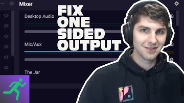 Fix One Sided Mic Output in Streamlabs & OBS (Downmix to Mono)