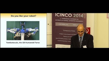 “Autonomous (...) Robot Manipulation based on Multiple Sensors” Dr. Angel P. Del Pobil (ICINCO 2014)