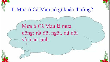 tập đọc lớp 5 Bài  Đất Cà Mau