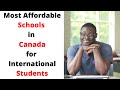 Affordable Schools in Canada for Bsc, MA, PhD with Scholarship