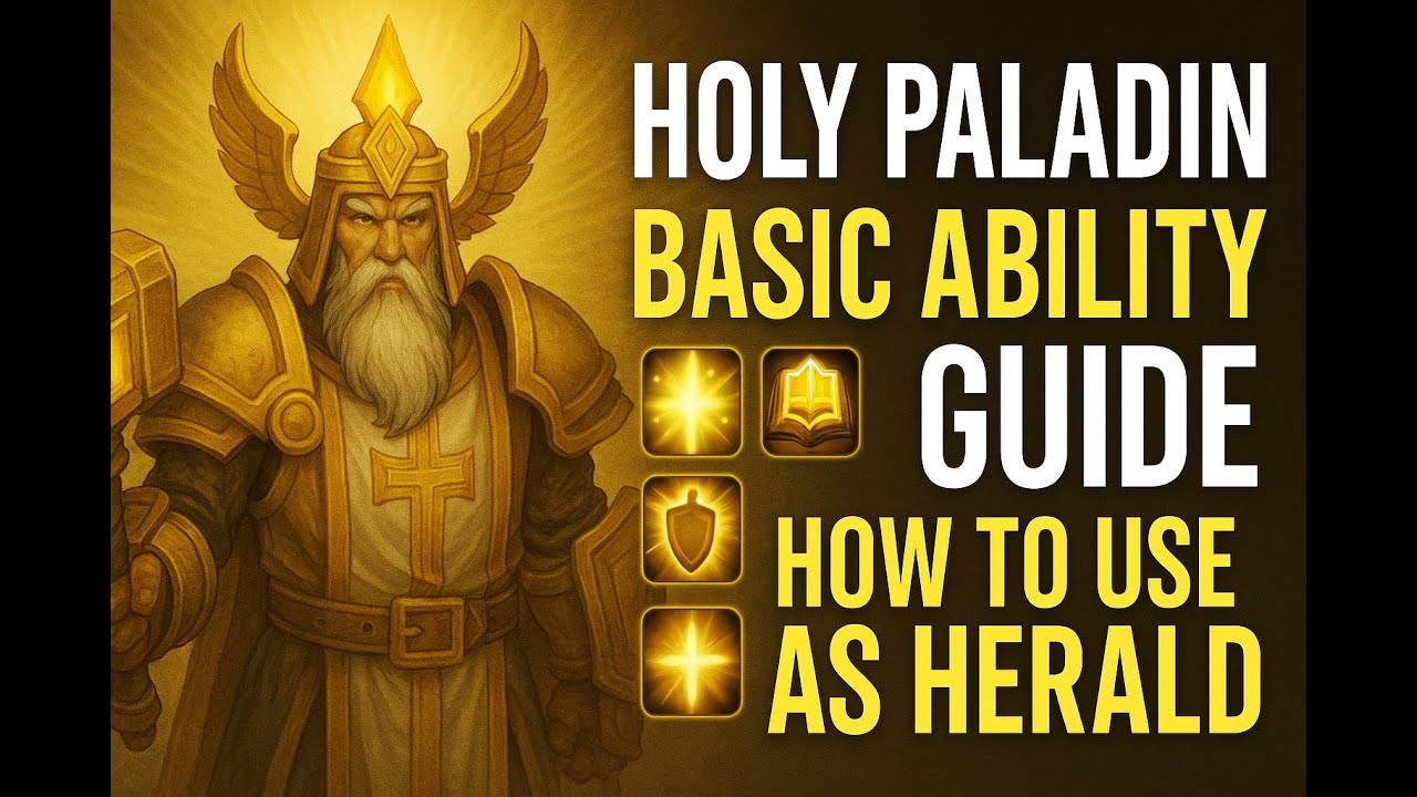 Every Holy Paladin Ability Explained — Herald of the Sun Rank 1 PvP Guide (TWW)