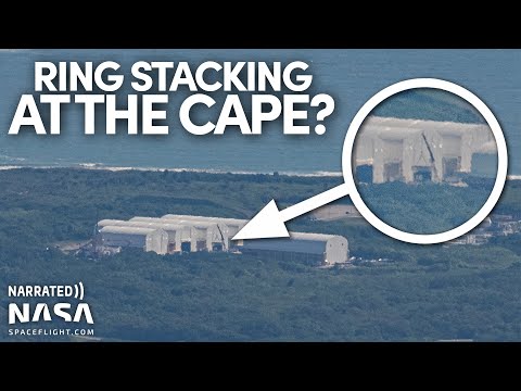 Who's Copying Starbase? (you get 3 guesses) - KSC Flyover - SpaceX, Blue Origin, and ULA