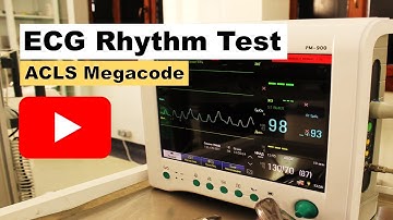 ACLS ECG Rhythm Test