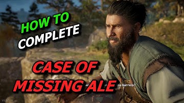 How to Complete: The Case Of Missing Ale (Bug / glitch shows wrong location on map) - AC VALHALLA