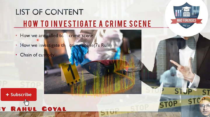 Crime Scene Investigation Explained | 7 S’s Rule & Chain of Custody Simplified