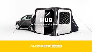 DOMETIC | How To Set Up Your HUB  Inflatable Outdoor Activity Shelter