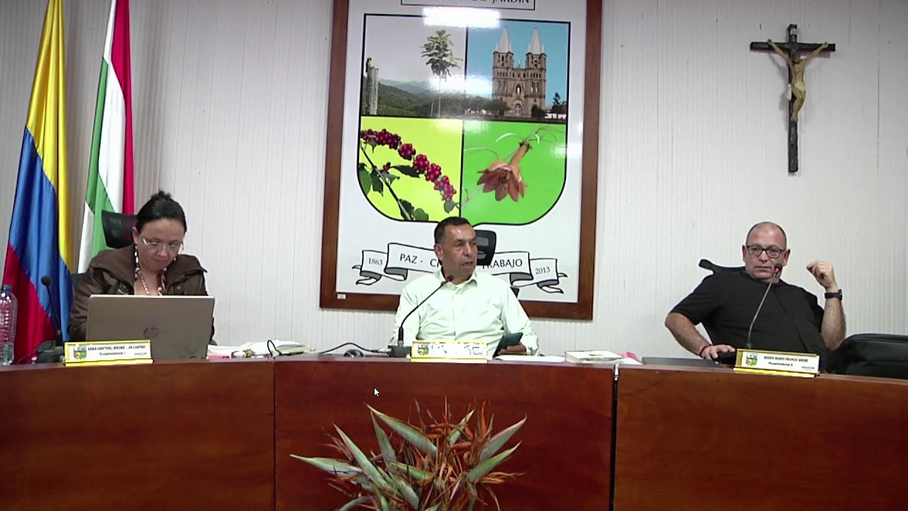 DÉCIMO CUARTA SESIÓN DEL PRIMER PERIODO DEL CONCEJO MUNICIPAL DE JARDÍN - 2026