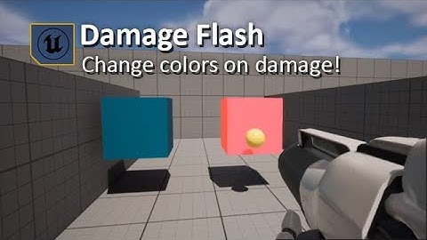 Damage Flash - Modular Actor Component - in Unreal 5