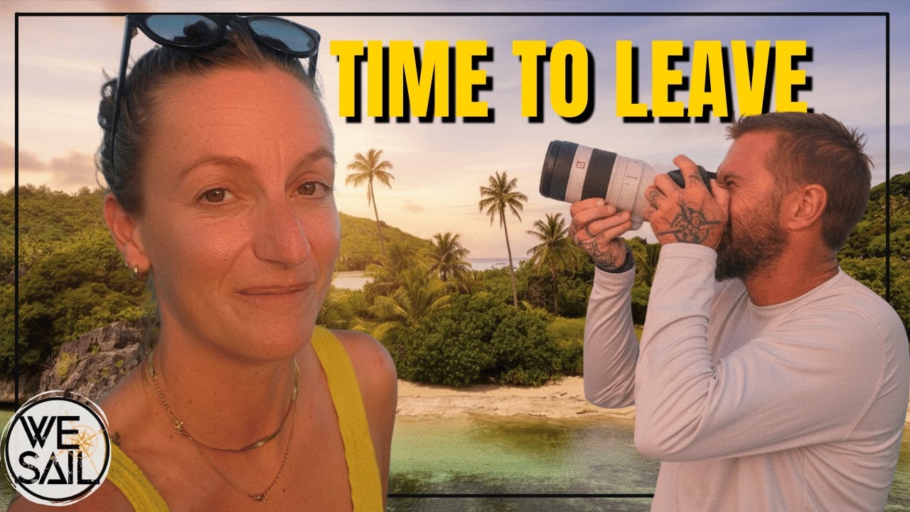 ⁣Leaving the Yasawas After a Month | Sailing Back to Fiji's Main Island