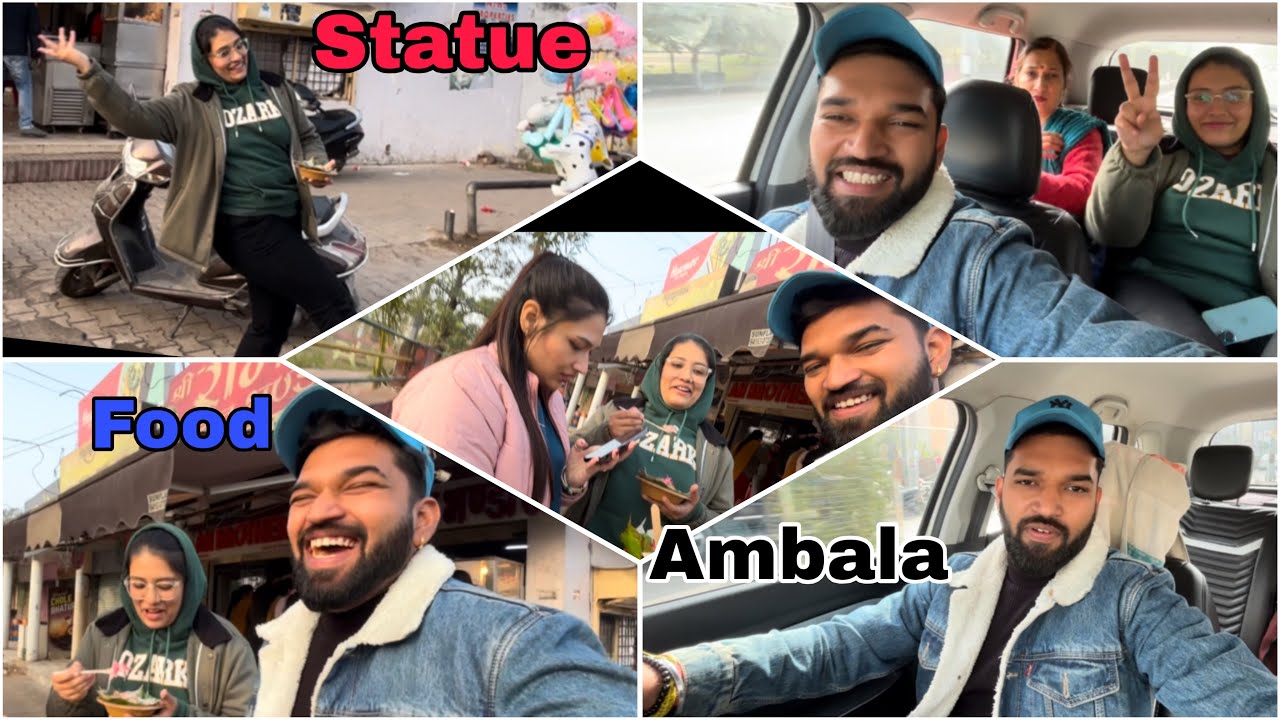 Ambala || Street food || Enjoying little moments 😍