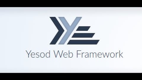 Writing Yesod JSON APIs and database queries in Haskell