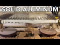 Solid Aluminum Bat With A Waterjet Lathe