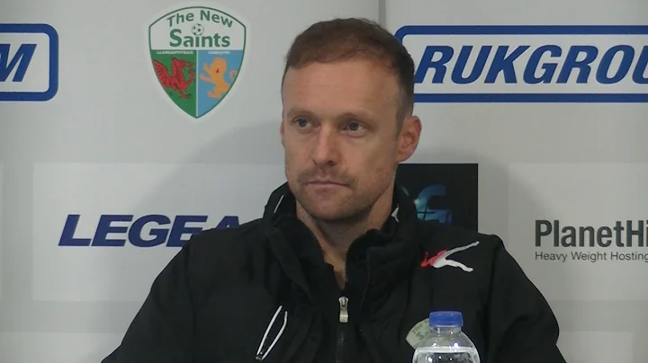 Scott Ruscoe - Pre-Match Caernarfon Town Press Con...