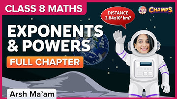 Exponents and Powers | ONE SHOT | Class 8 | Maths | BYJU