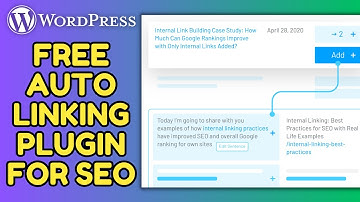 On-Page SEO: Automate Internal Links in WordPress