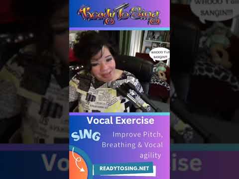 Vocal Warmup - Breathing, Pitch, Agility # learntosing #vocals #vocalcoach