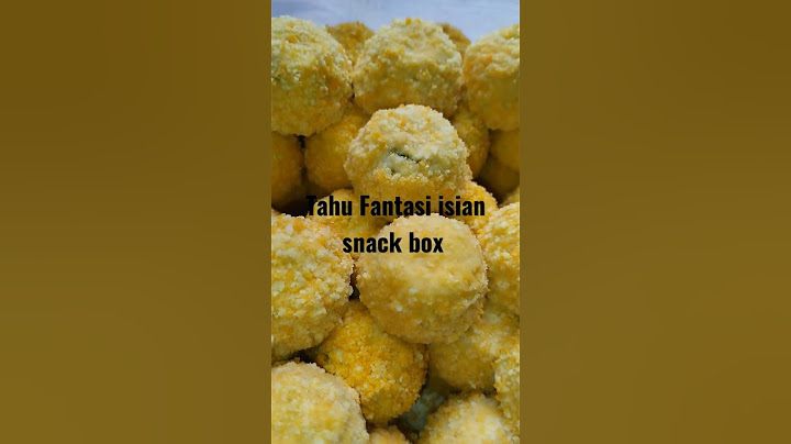 TAHU FANTASI #snackboxmurah #idejualan #cemilansimpel