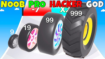 Level Up Wheel - NOOB vs PRO vs HACKER vs GOD