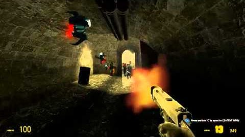 Manhack Deployer demonstration - Garry