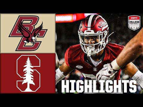 Boston College Eagles vs. Stanford Cardinal | Full Game Highlights | ESPN College Football
