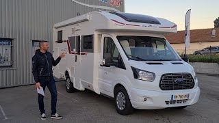 Campingcar Roller Team 267TL profilé 2019 ford boîte automatique lit central lit de pavillon